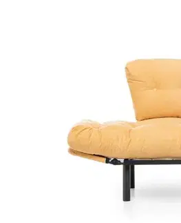 Křeslo ušák Nitta Single - Mustard