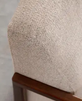 Křeslo ušák Athena Bergere - Beige