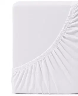 4Home Jersey prostěradlo MAKO bílá, 60 x 120 cm