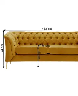 Chesterfield pohovka JUNE