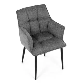 Sada jídelních židlí DCH-J2139 GREY2, 2 ks