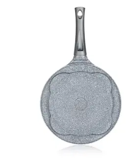 Banquet Pánev na 4 lívance s nepřilnavým povrchem Granite Grey, pr. 26 cm