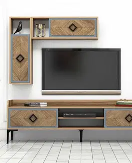 TV stěna / Sestava pod TV Samba - Blue