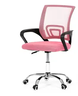 Autronic KA-L103 PINK Kancelářská židle