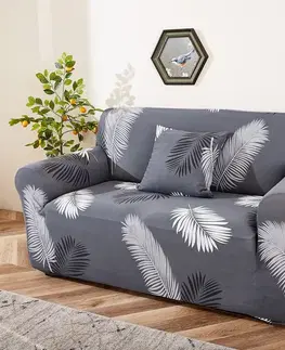 4Home Napínací potah na křeslo Noir, 75 - 95 cm