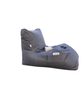 Sedací vak Daybed, tmavě šedá