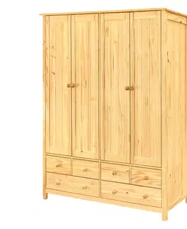Skříň 4dveřová SCANDINAVIA