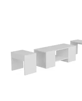 Sada konferenčních stolků Sartos - White