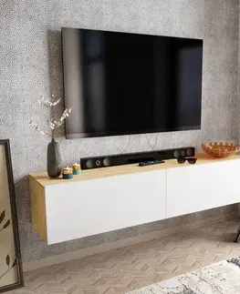 TV stolek Poling - White, Sapphire