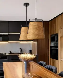Stropní lampa Milbury černá 1x40W E27 žluté stínidlo