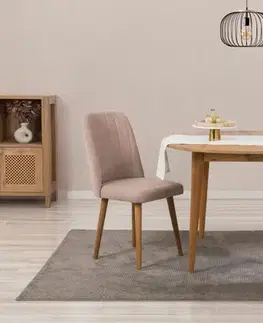 Jídelní set s rozkládacím stolem a židlemi (3 kusy) Vina 0900 - Atlantic Pine, Stone