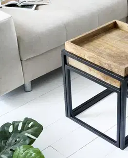 Odkládací stolek 2 ks KLEITÉ Dekorhome