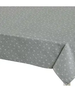 Bellatex Ubrus Adéla Pnoucí kvítek šedá, 120 x 140 cm, 120 x 140 cm