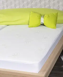 4Home Aloe Vera Nepropustný chránič matrace s lemem, 180 x 200 cm
