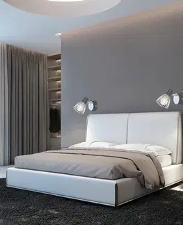 Nástěnná lampa 1X40W E14 černá + chrom MODO