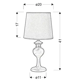 Stolní lampa BERKANE Candellux