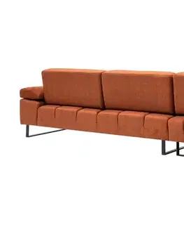 Rohová sedací souprava Mustang Small Left - Orange