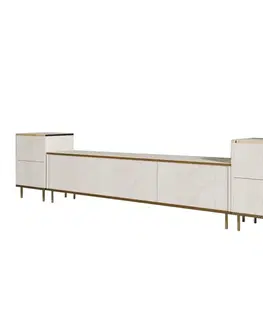 TV stěna / Sestava pod TV Imaj - Travertine