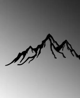 Dekorativní kovový doplněk na zeď Mountain - 11