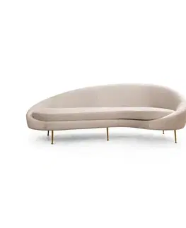 Trojmístná pohovka Eses Right - Beige