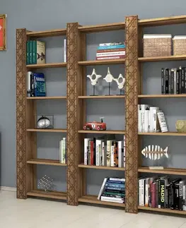 Knihovna City 3 - Walnut, Walnut