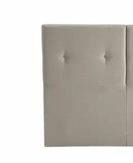 Rám dvoulůžkové postele s čelem Bade 180 x 200 - Beige