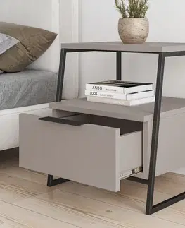 Noční stolek Pal Light Mocha 2