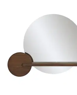 Zrcadlo Points - Walnut