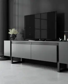 Televizní stolek Yildiz Anthracite and Black