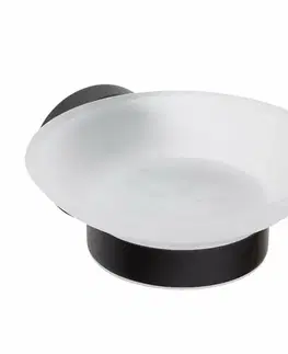 SAPHO XB800 X-round black mýdlenka, mléčné sklo, černá