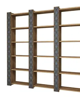 Knihovna City 3 - Walnut, Chalcedony