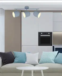 Nástěnná lampa Azuro Strip E27 matně šedá