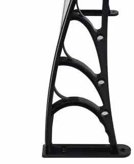 Stříška nad dveře 200 x 100 cm polykarbonát Dekorhome