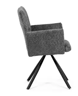 Sada jídelních židlí s vratným mechanismem DCH-W1117 GREY2, 2 ks