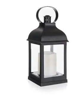 Home Decor Lucerna s LED svíčkou, 10 x 10 x 22 cm