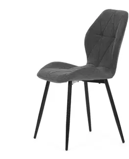 Sada jídelních židlí CT-285 GREY2, 4 ks