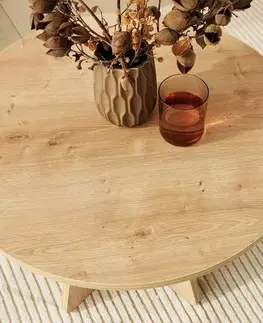 Konferenční stolek Mushroom - Sapphire Oak