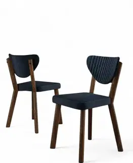 Sada židlí (6 kusů) Arfe - Anthracite, Brown