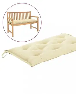Voděodolná poduška na zahradní lavici 100 cm Dekorhome