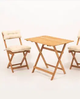 Garden Table & Chairs Set (3 Pieces) My003A