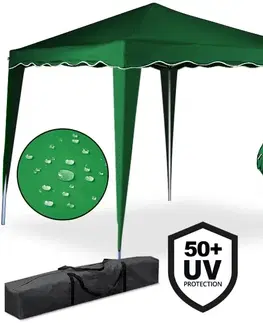 Zahradní altán 3x3m se 2 stěnami Dekorhome