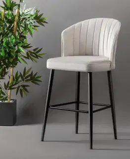 Bar Stool Set (4 Pieces) Rubi - Cream