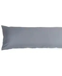 4Home povlak na Relaxační polštář Náhradní manžel satén šedá, 50 x 150 cm 