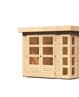 Dřevěný zahradní domek KERKO 3 Lanitplast