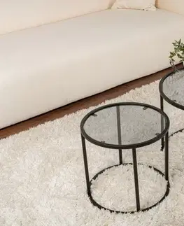 Sada konferenčních stolků Aurum - 60, 42 - Black, Grey