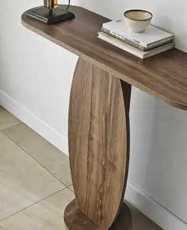Odkládací stolek Ellittica Walnut