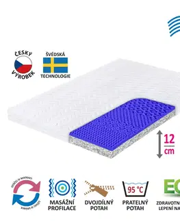 Matrace s potahem IDEA REKO 140x200x12