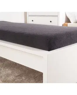 Prostěradlo jersey IDEAL 180x200 antracit