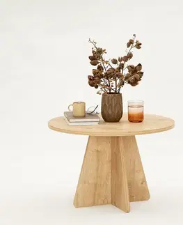 Konferenční stolek Mushroom - Sapphire Oak