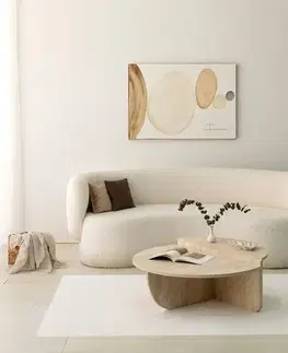 Konferenční stolek Podium Travertine